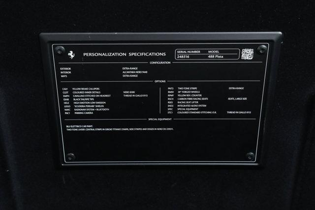 2020 Ferrari 488 PISTA