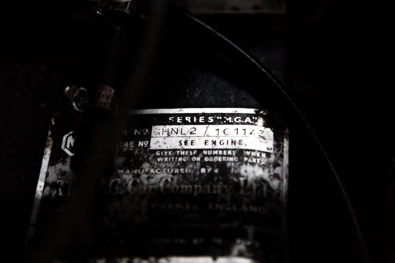 1962 MGA 1600 Roadster 1600 MKII