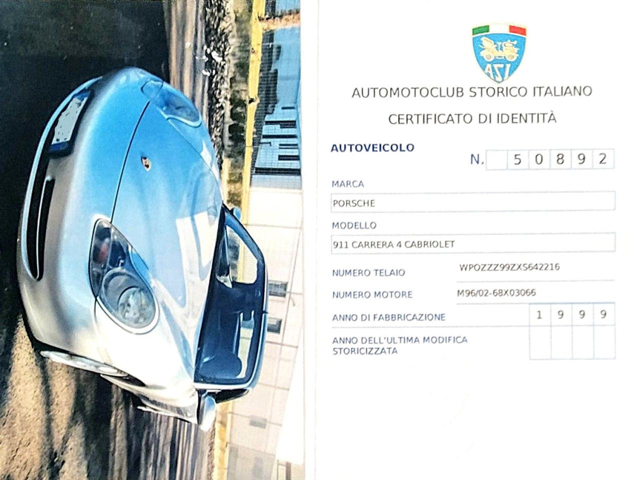 Porsche 996-610 CARRERA 4 CABRIOLET