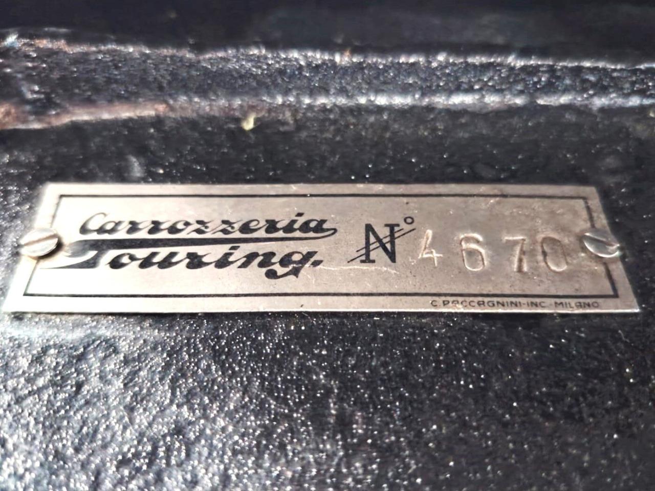 Alfa Romeo 1900C SUPER SPRINT II SERIE COUPE TOURING SUPERLEGGERA