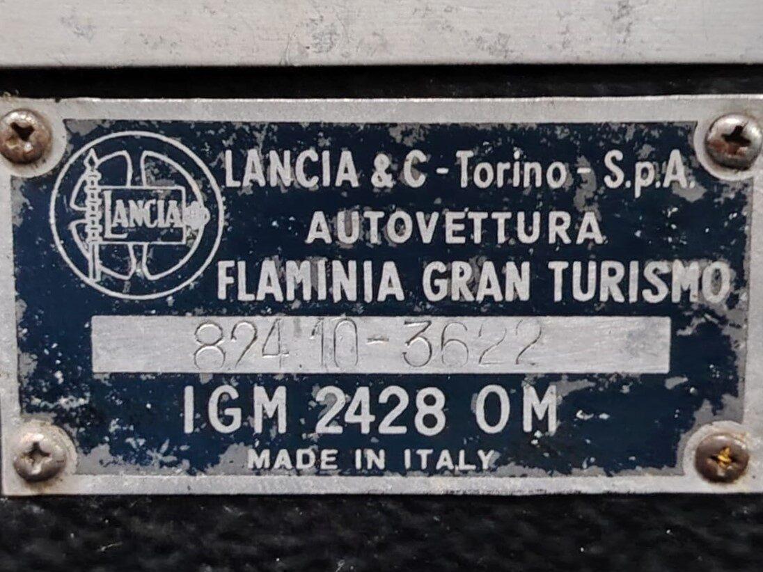 1963 Lancia FLAMINIA TOURING SUPERLEGGERA 2.500 3C