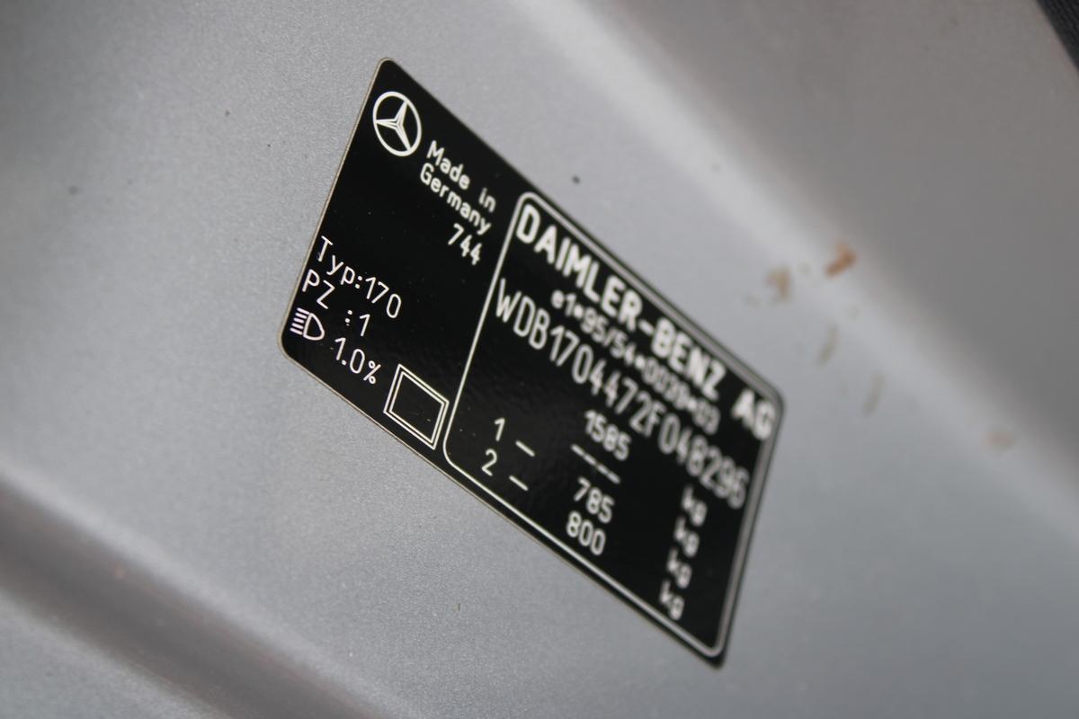 1998 Mercedes - Benz SLK 230 Kompressor Auto