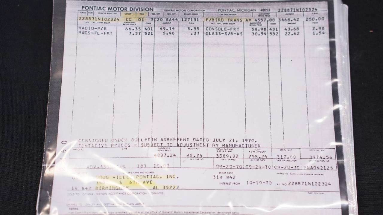 1971 Pontiac Firebird Trans Am