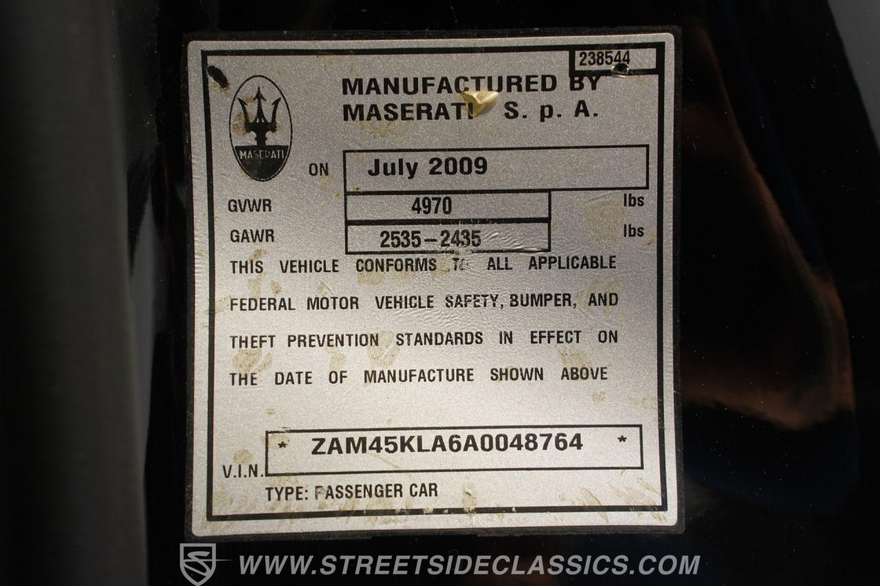 2010 Maserati GranTurismo S