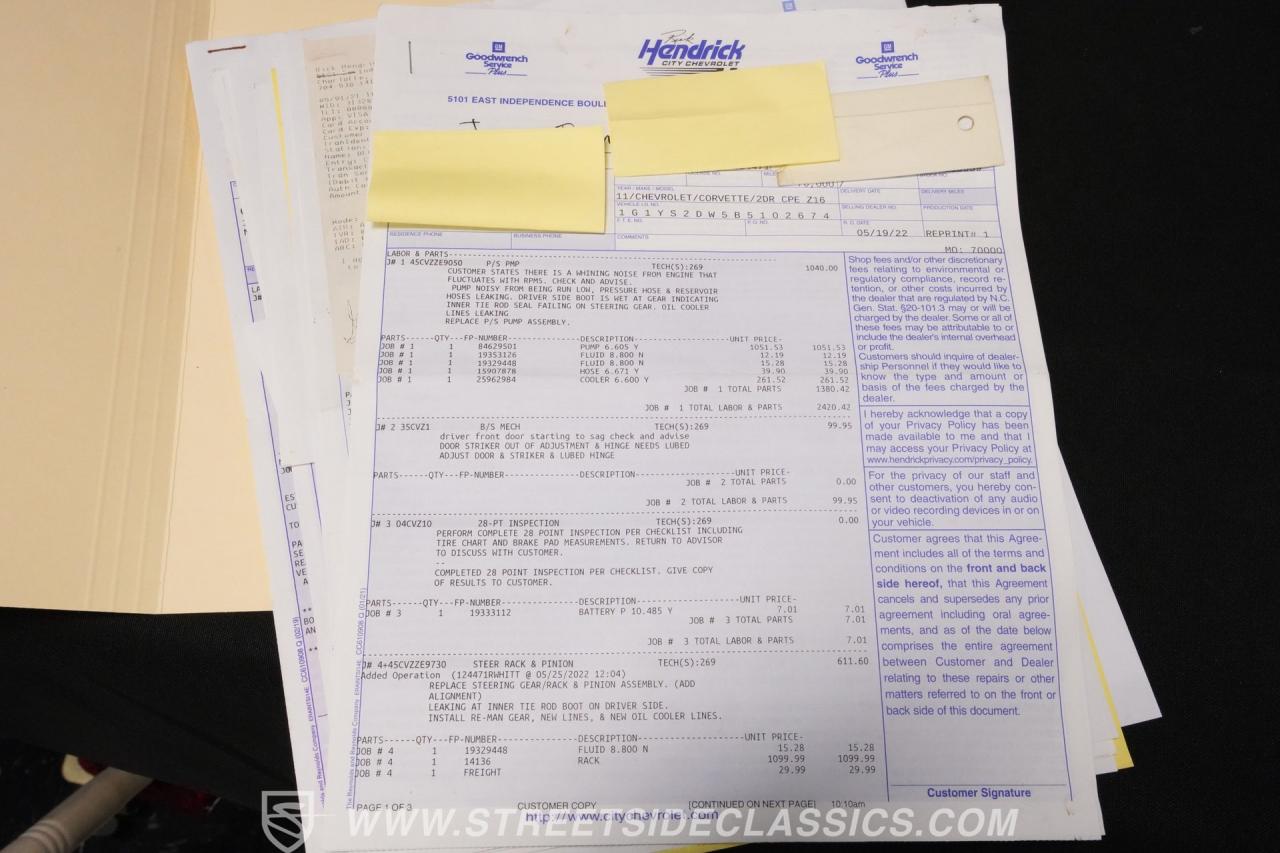 2011 Chevrolet Corvette Grand Sport Supercharged