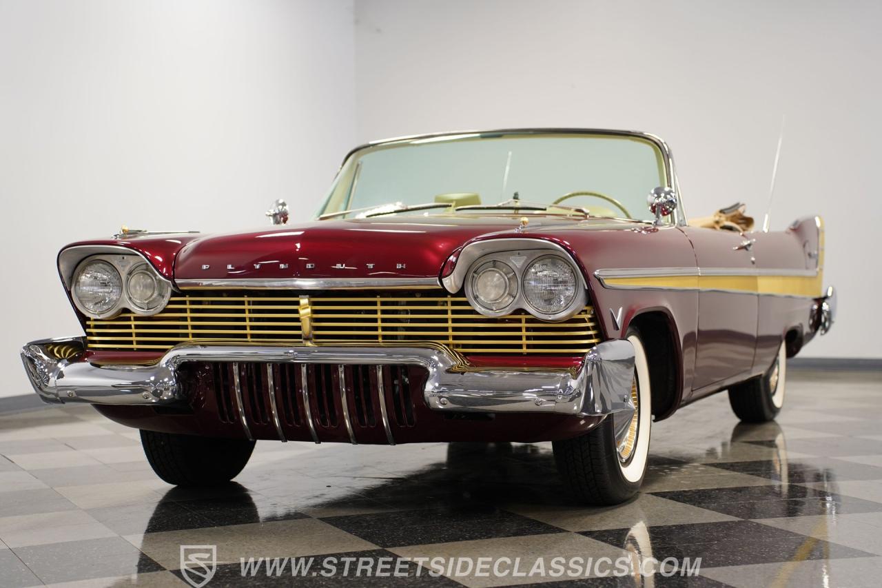 1957 Plymouth Belvedere Convertible Hemi Restomod