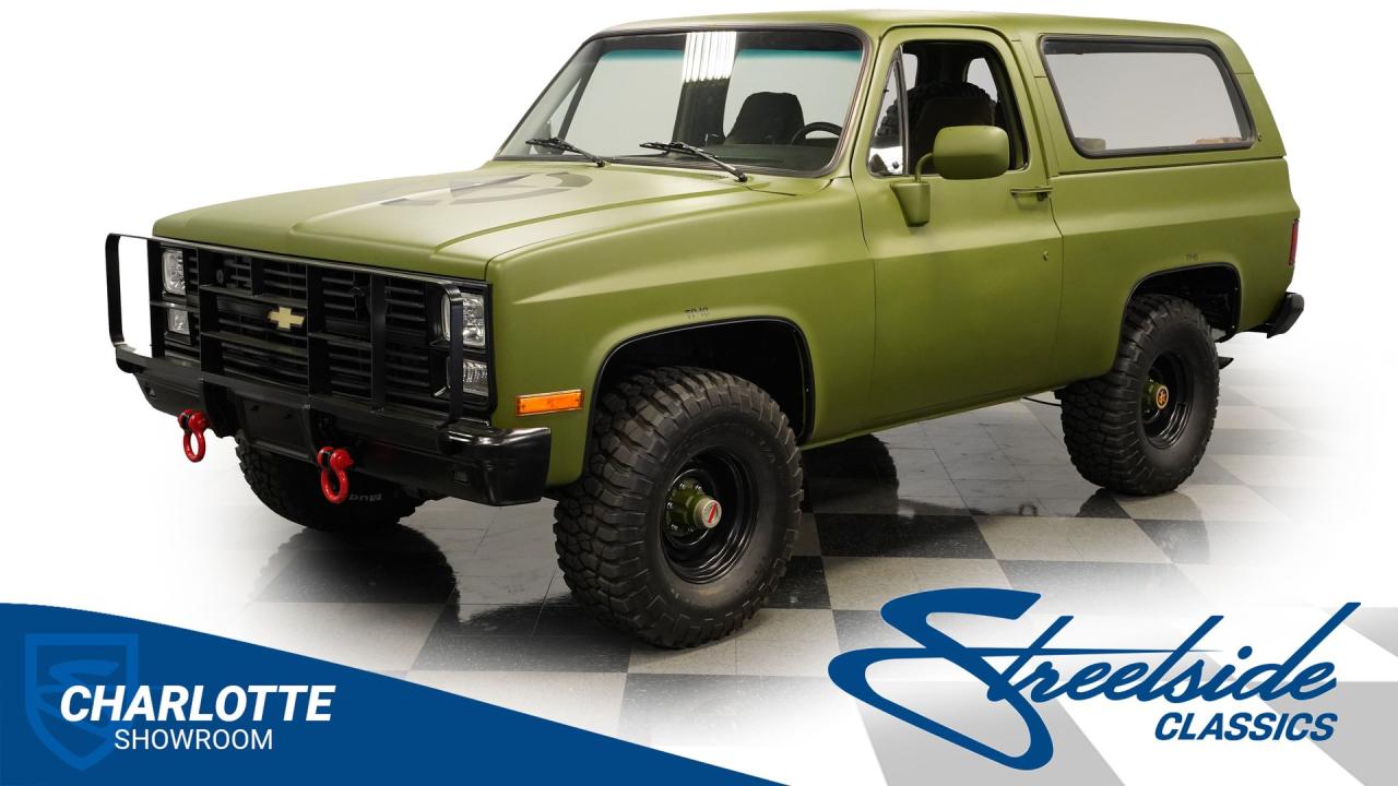 1984 Chevrolet Blazer M1009-CUCV 4X4 Military