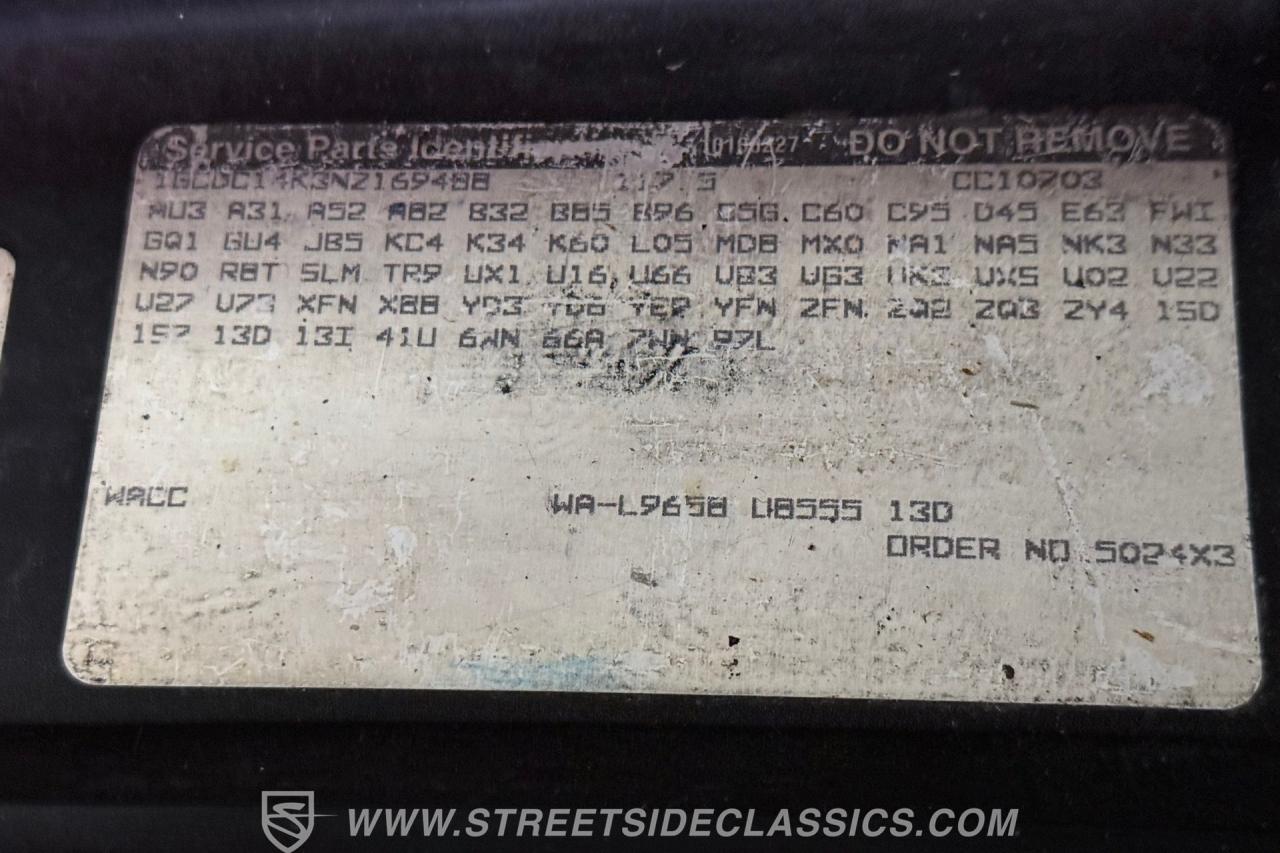 1992 Chevrolet C1500 Custom