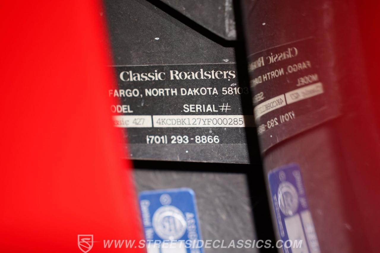 1966 Shelby Cobra Classic Roadster LTD