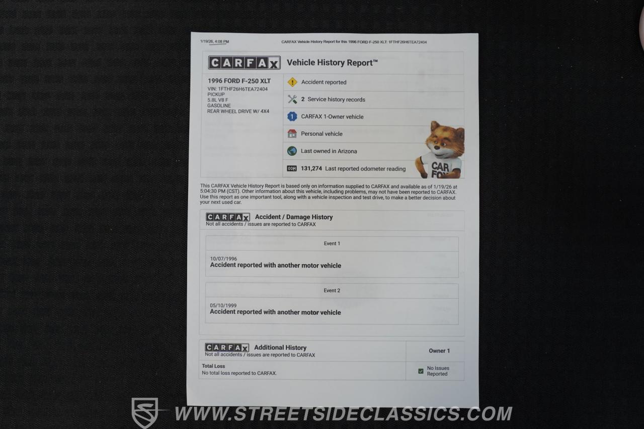 1996 Ford F-250 XL 4x4