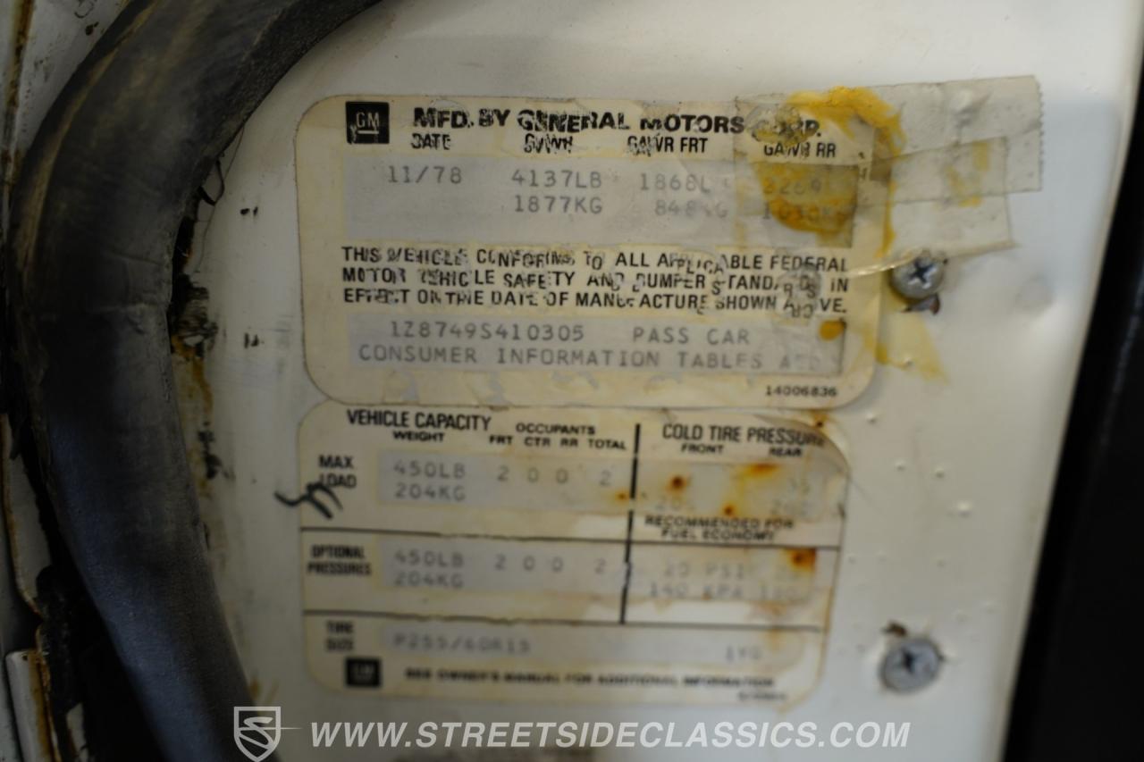 1979 Chevrolet Corvette L-82