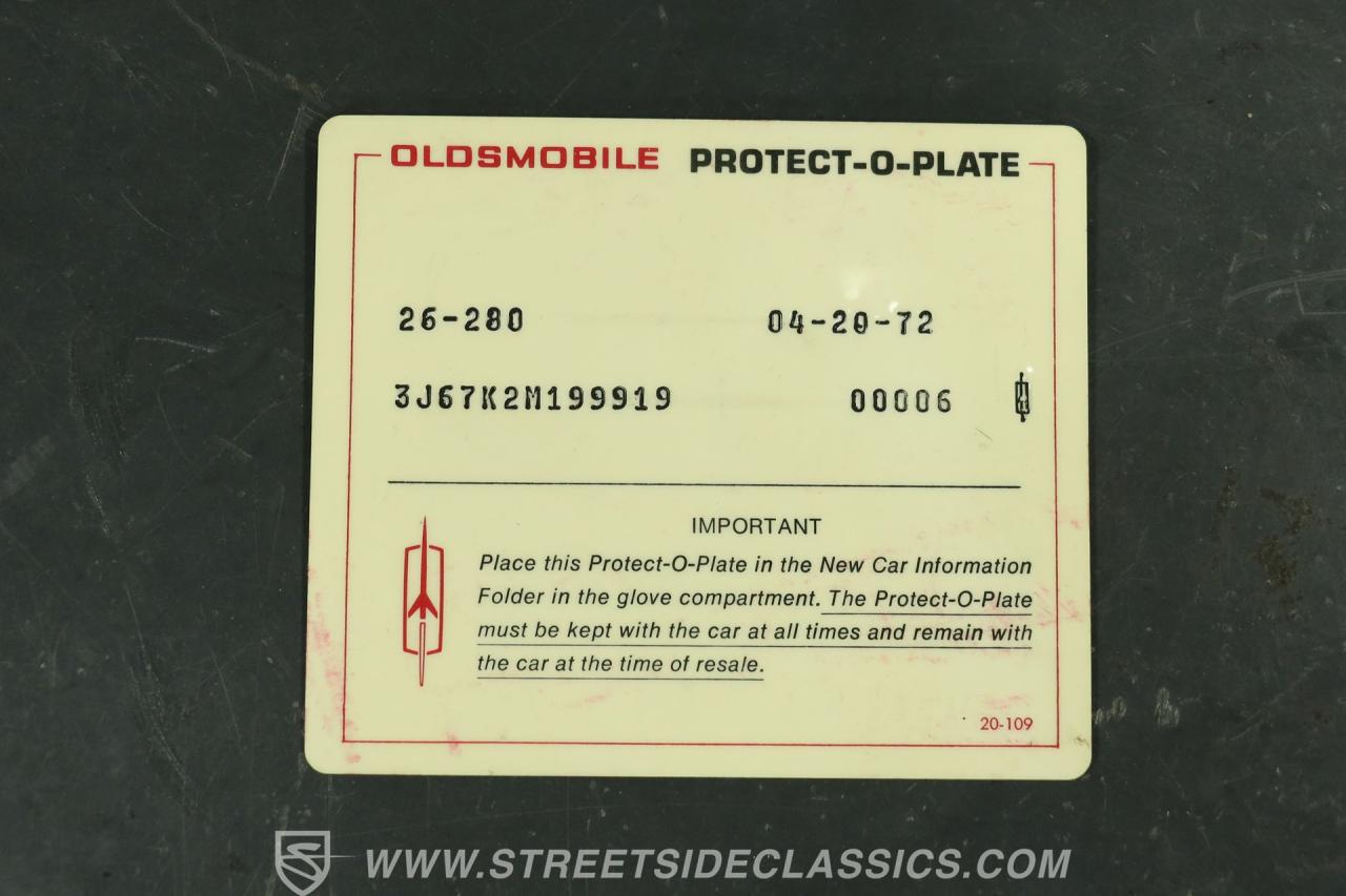 1972 Oldsmobile Cutlass Supreme Convertible