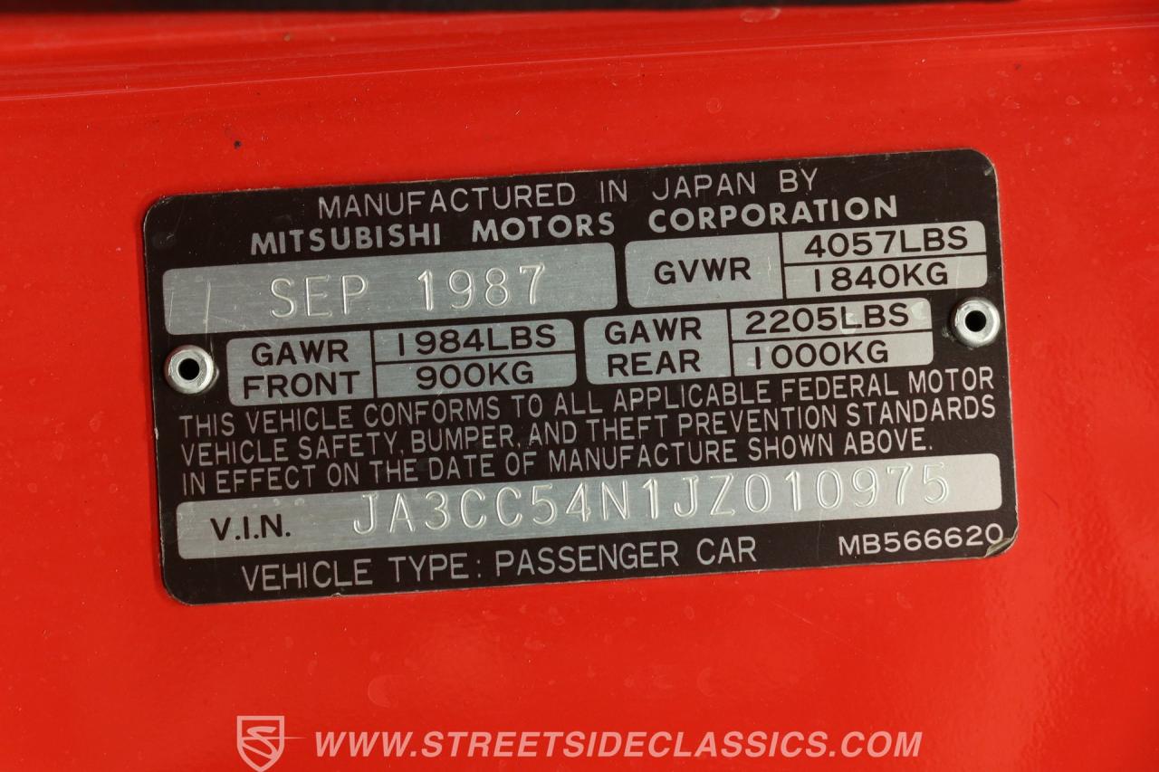 1988 Mitsubishi Starion ESI-R 2+2 Turbo