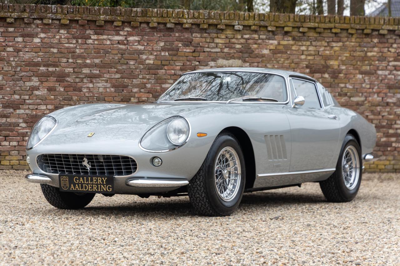 1965 Ferrari 275 GTB Shortnose &ldquo;Certificazione di autenticit&agrave; - Red Book&rdquo;