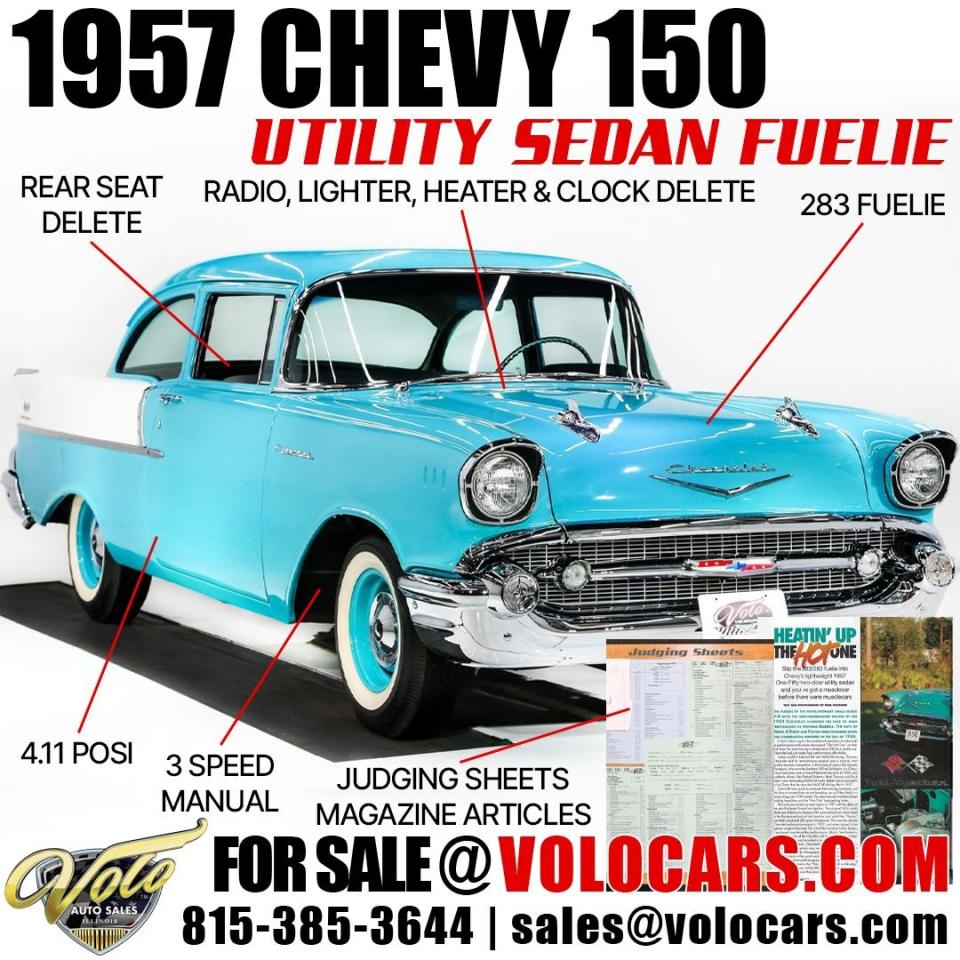 1957 Chevrolet 150 Utility Sedan Fuelie