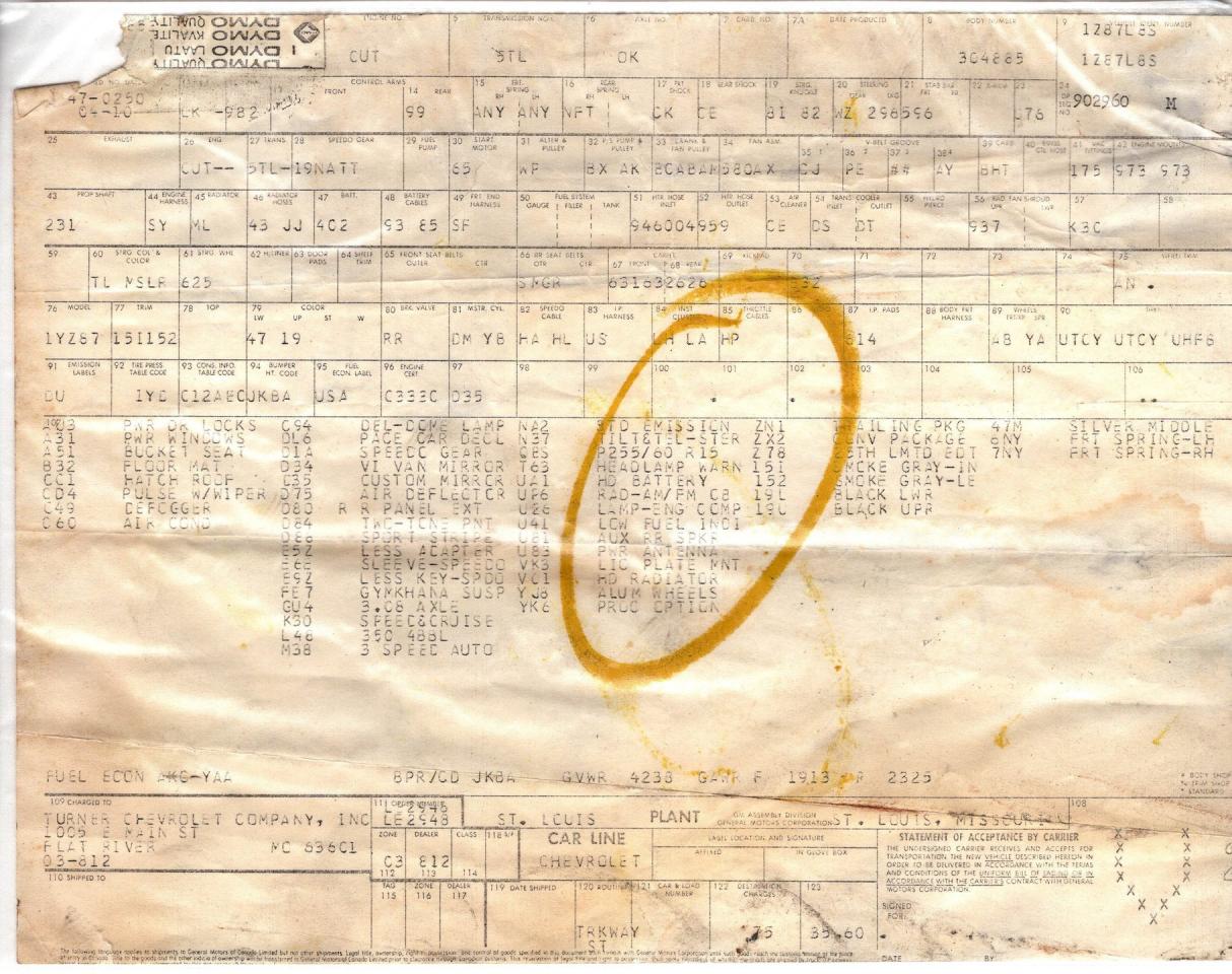 1978 Chevrolet Corvette Pace Car