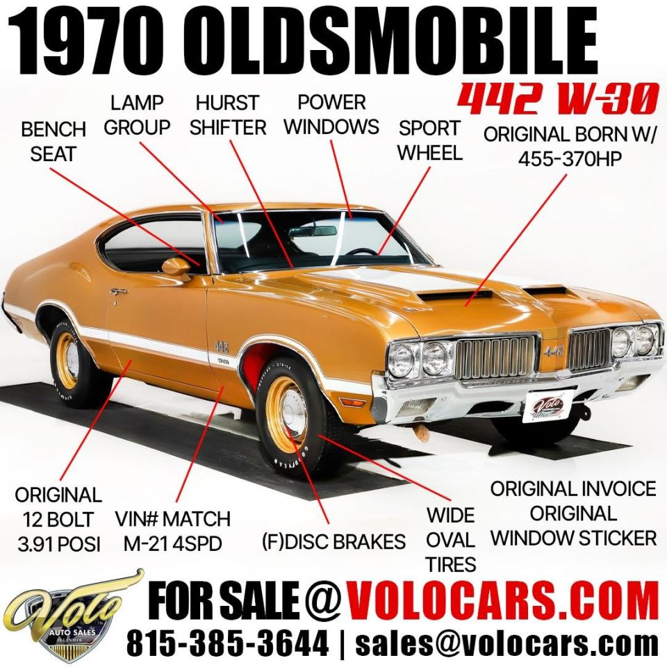 1970 Oldsmobile 442 W-30