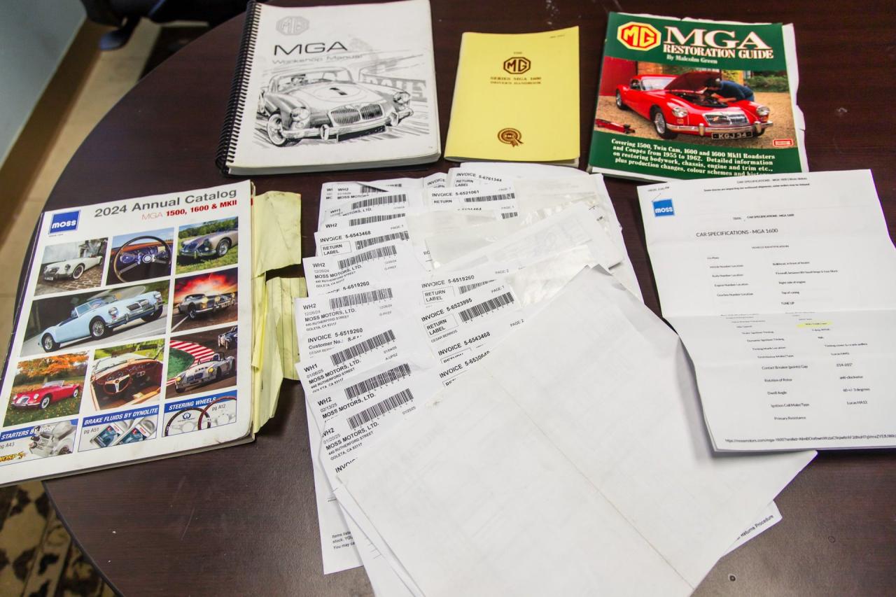 1961 MG MGA 1600 ROADSTER