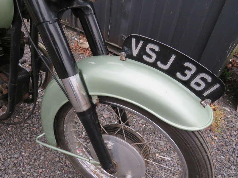 1960 BSA A7 SHOOTING STAR
