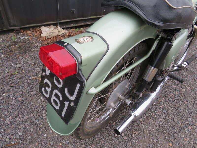 1960 BSA A7 SHOOTING STAR