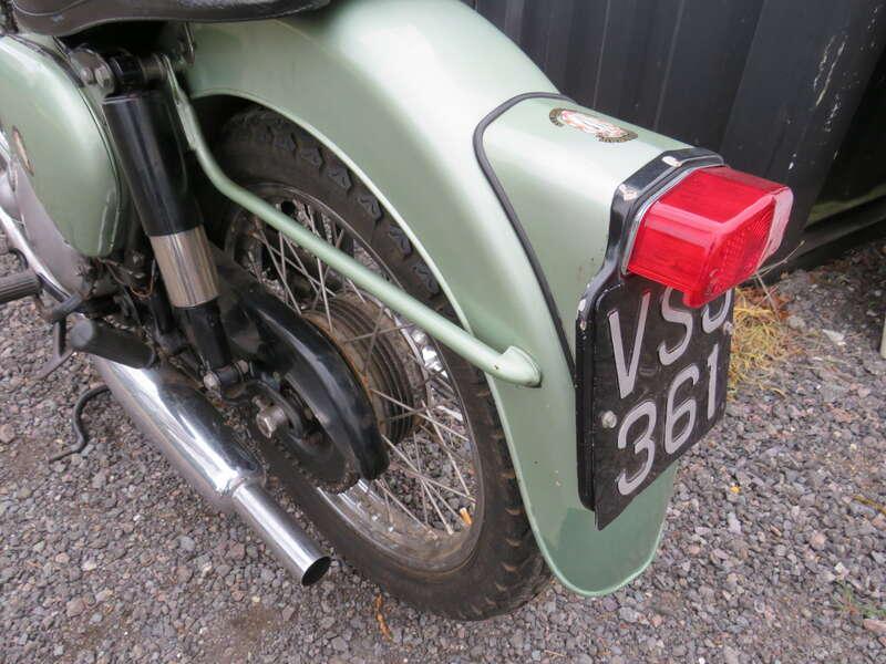 1960 BSA A7 SHOOTING STAR