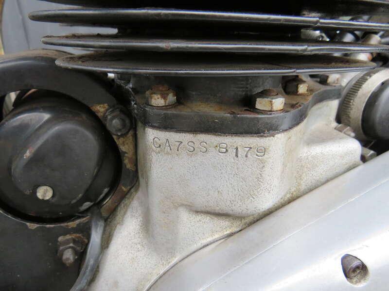 1960 BSA A7 SHOOTING STAR