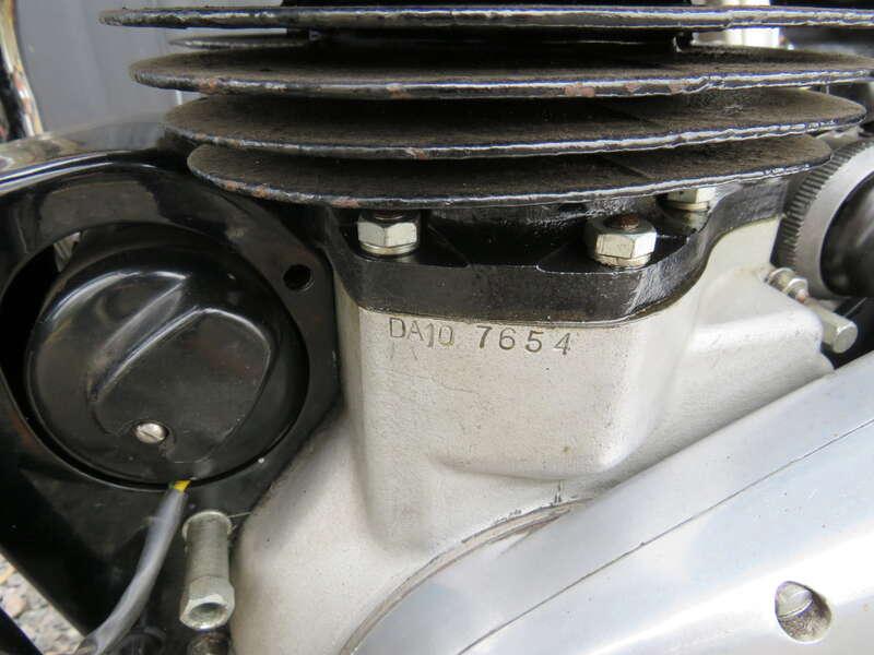 1960 BSA A10 GOLDEN FLASH