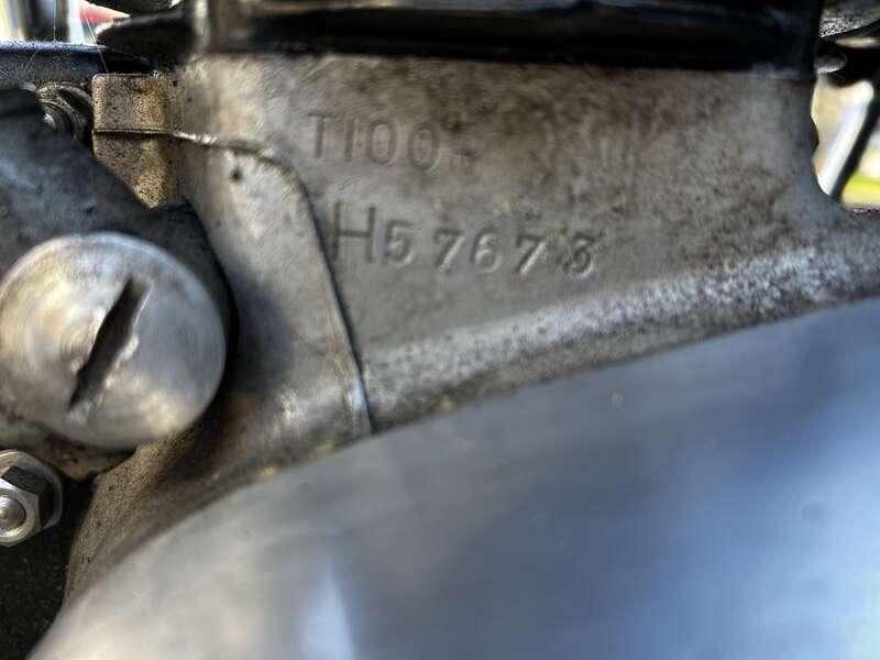 1967 Triumph T100R DAYTONA