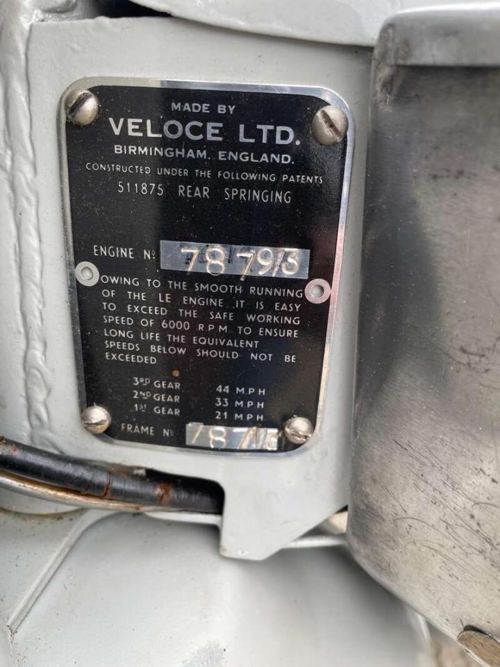 1964 Velocette LE MKIII