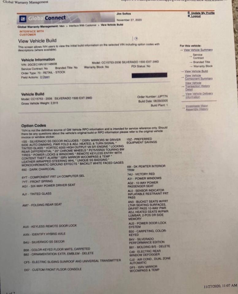 2006 Chevrolet Silverado 1500 SS