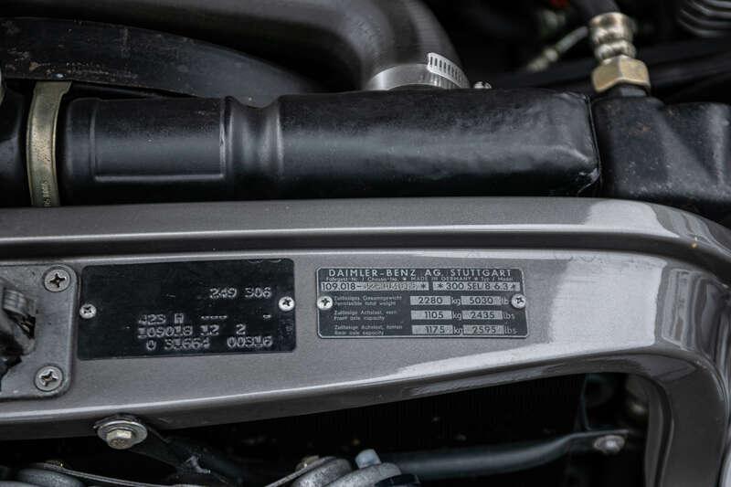 1970 Mercedes - Benz 300SEL 6.3