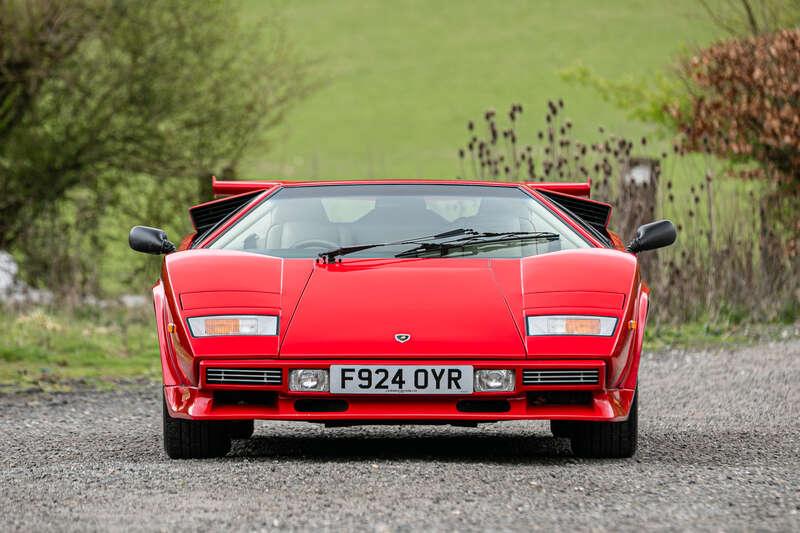 1988 Lamborghini COUNTACH 5000 QUATTROVALVOLE 88.5 UK RHD