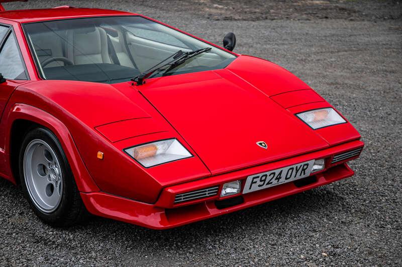 1988 Lamborghini COUNTACH 5000 QUATTROVALVOLE 88.5 UK RHD