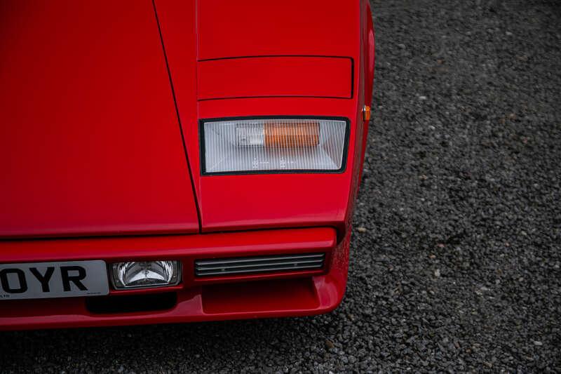 1988 Lamborghini COUNTACH 5000 QUATTROVALVOLE 88.5 UK RHD