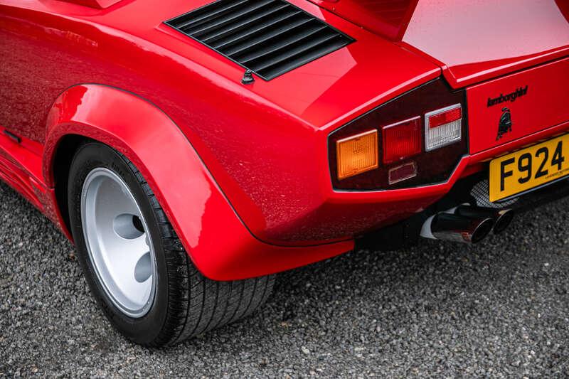 1988 Lamborghini COUNTACH 5000 QUATTROVALVOLE 88.5 UK RHD
