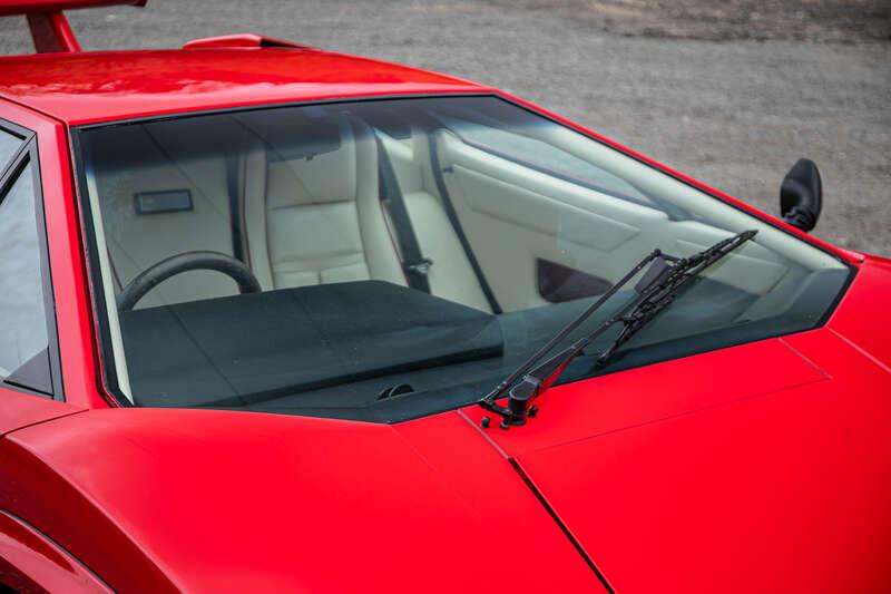 1988 Lamborghini COUNTACH 5000 QUATTROVALVOLE 88.5 UK RHD
