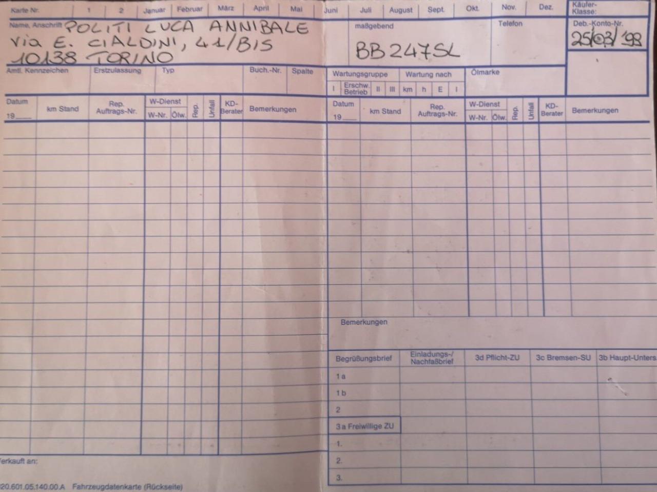 1999 Mercedes - Benz 280SL R129