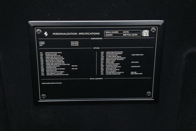 2020 Ferrari 488 Pista Spider