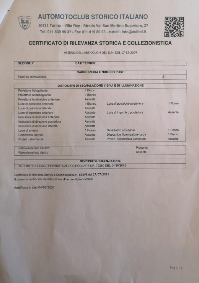 1957 Rumi FORMICHINO SPORT
