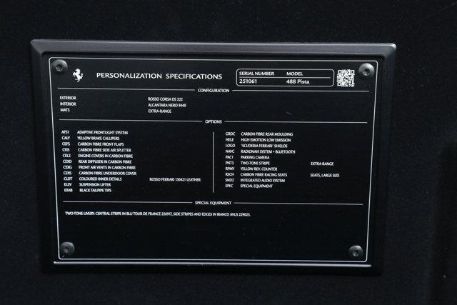 2020 Ferrari 488 Pista