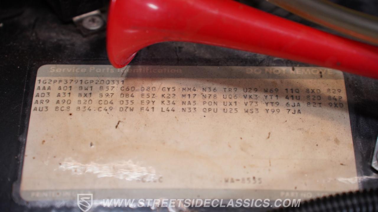 1986 Pontiac Fiero Ferrari 328 GTB Replica