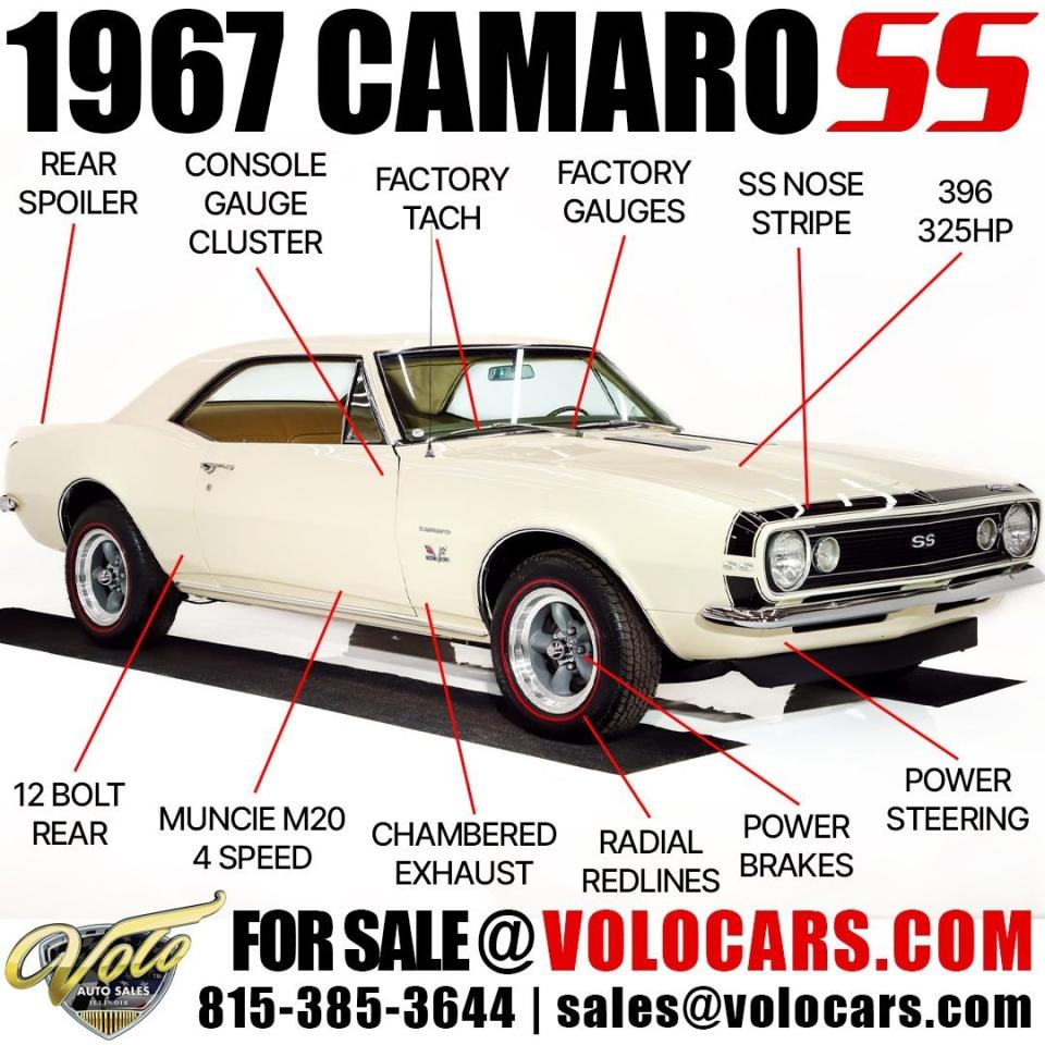 1967 Chevrolet Camaro SS 396