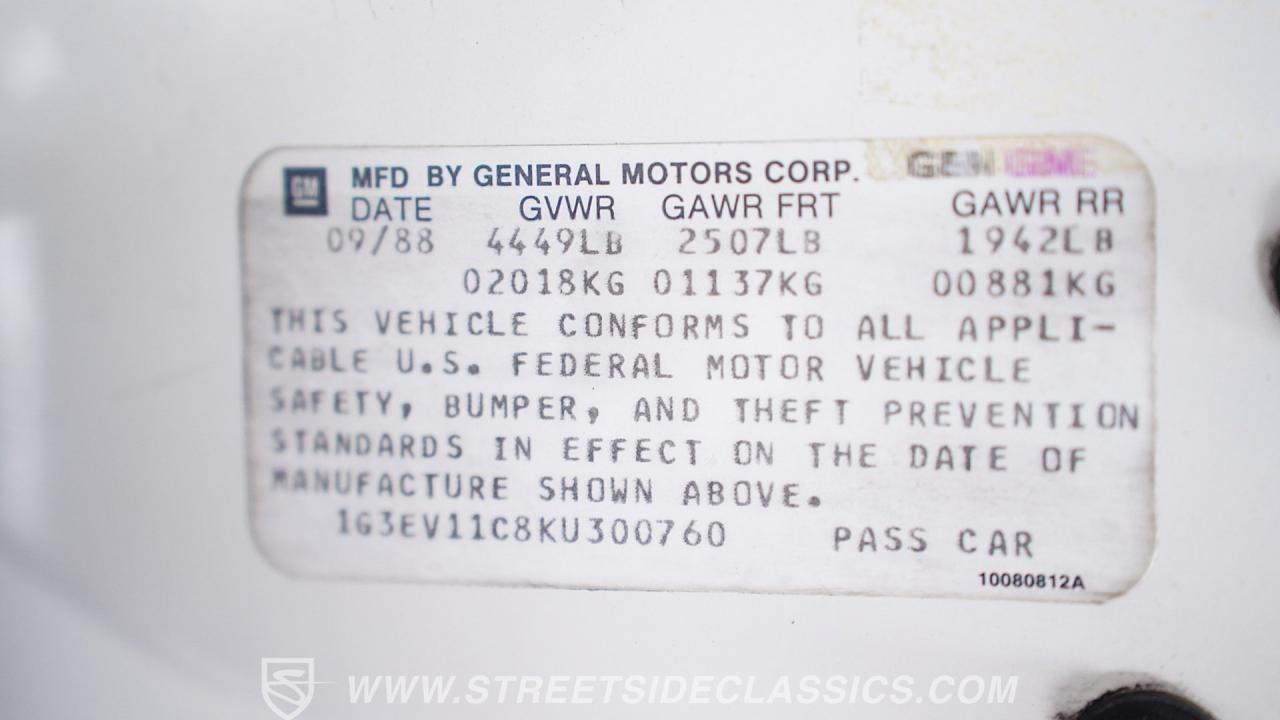 1989 Oldsmobile Toronado Trofeo