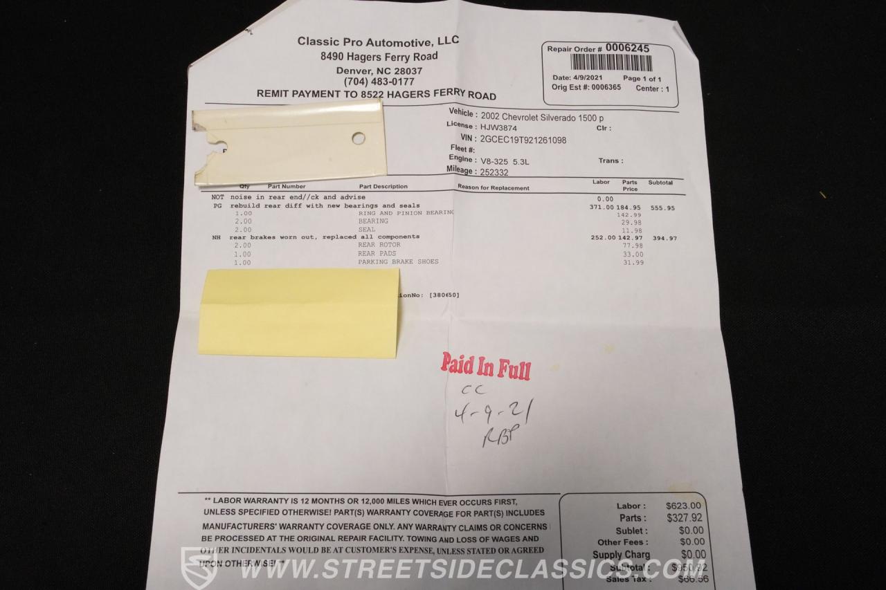 2002 Chevrolet Silverado 1500 Stepside