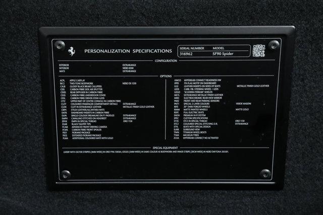 2025 Ferrari SF90 SPIDER