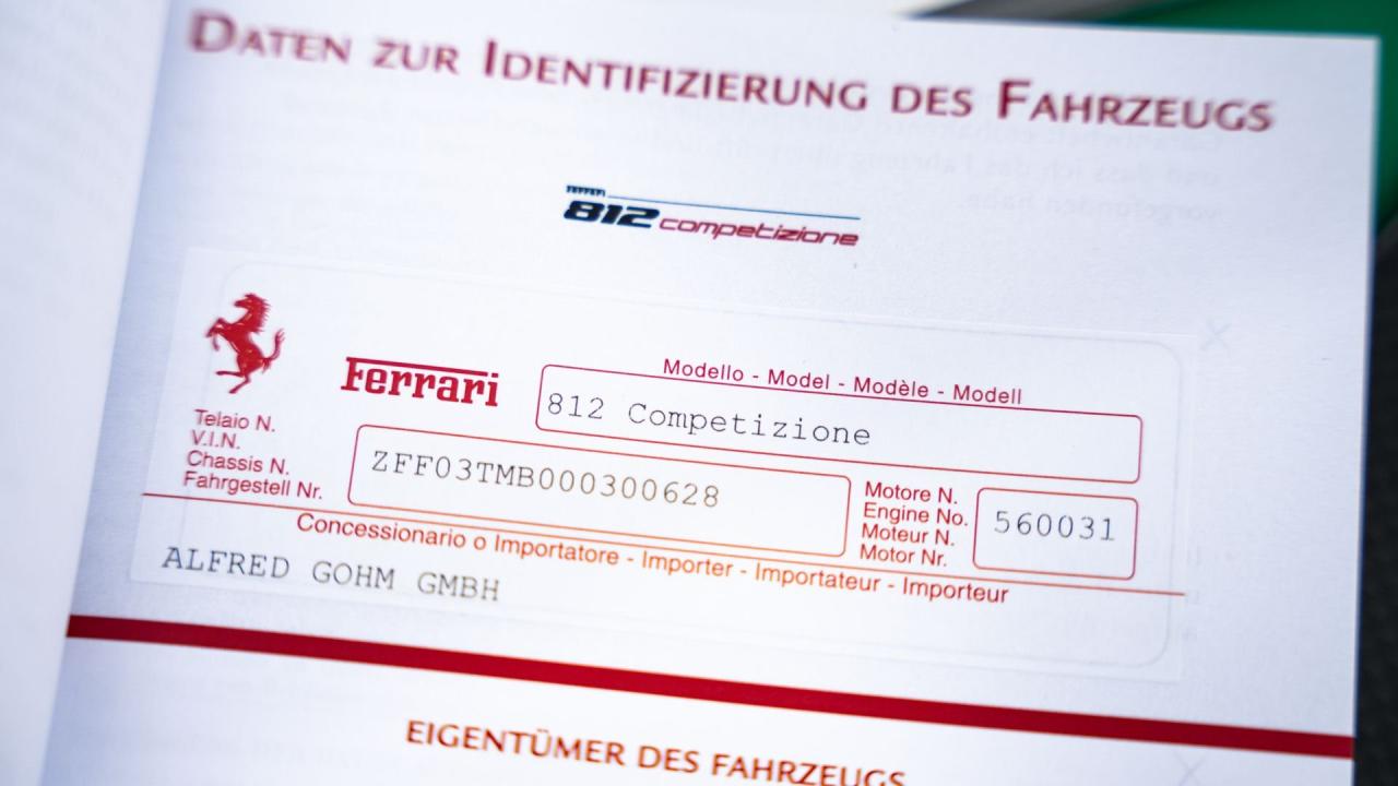 2023 Ferrari 812 Competizione