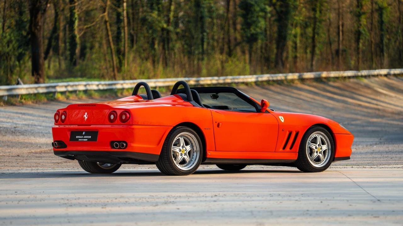 2002 Ferrari 550 Barchetta Pininfarina