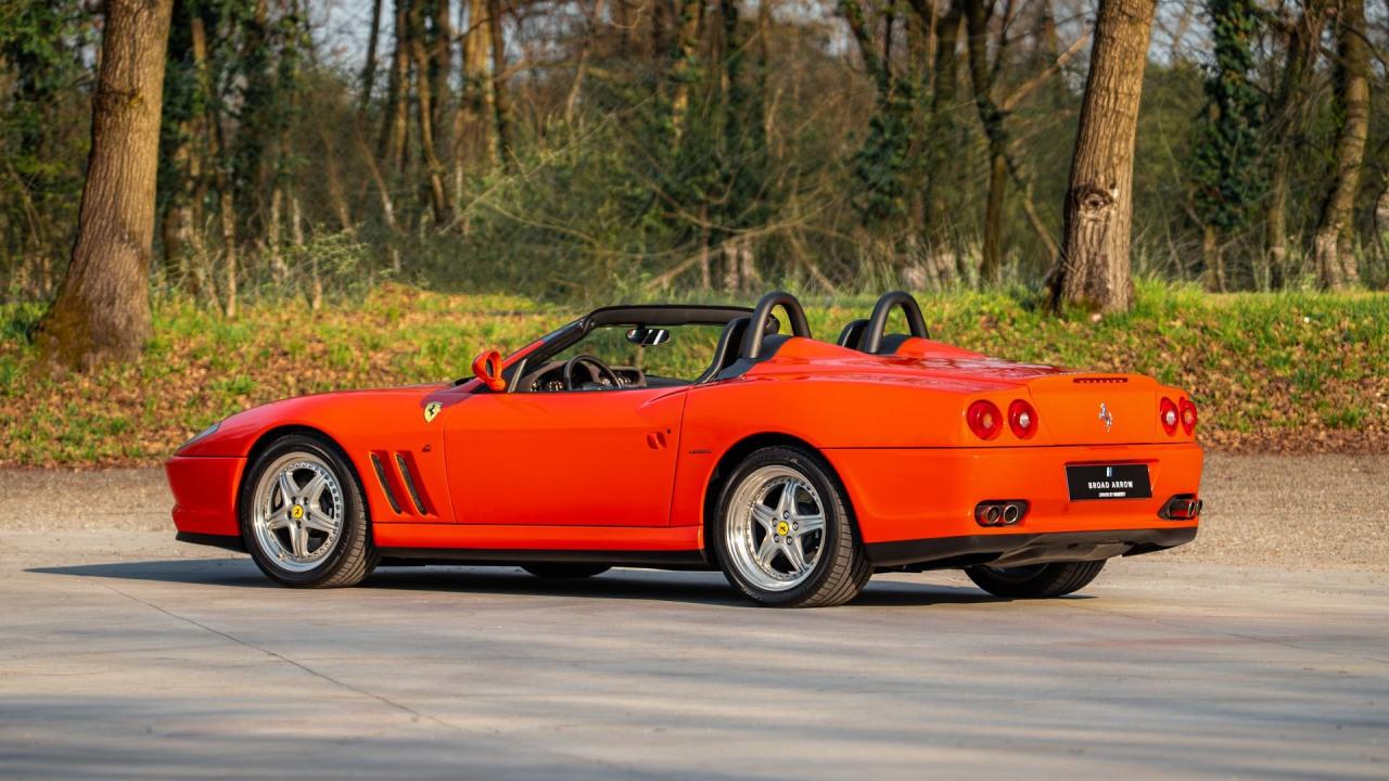 2002 Ferrari 550 Barchetta Pininfarina