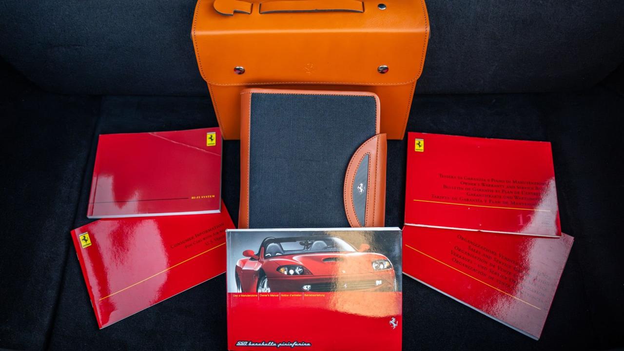 2002 Ferrari 550 Barchetta Pininfarina