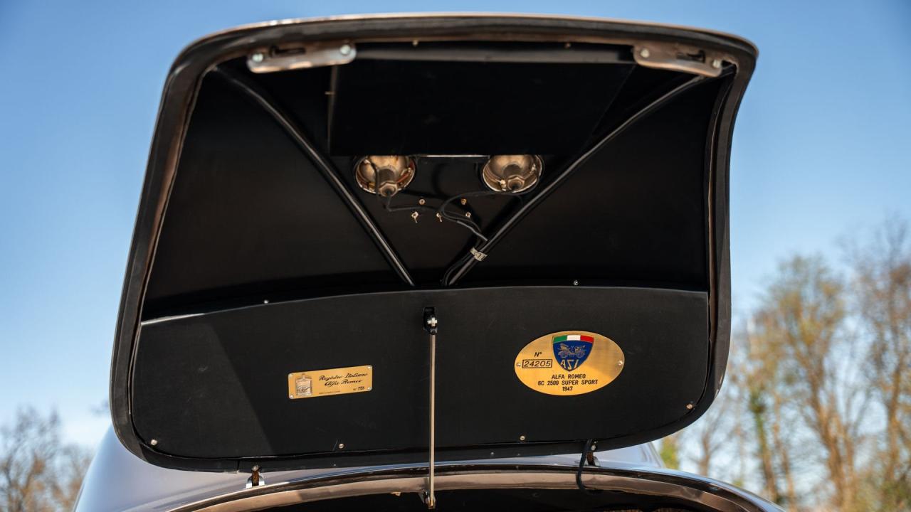 1947 Alfa Romeo 6C 2500 Super Sport Coup&eacute; Aerlux by Touring